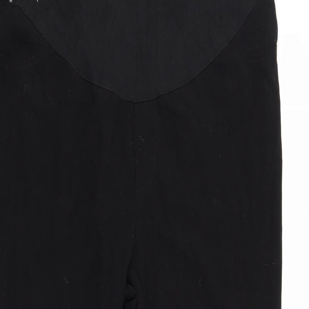 mamas & papas Womens Black   Jogger Leggings Size 12 L32 in