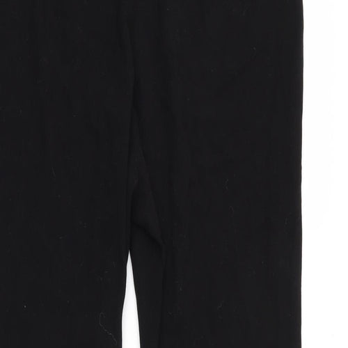mamas & papas Womens Black   Jogger Leggings Size 12 L32 in