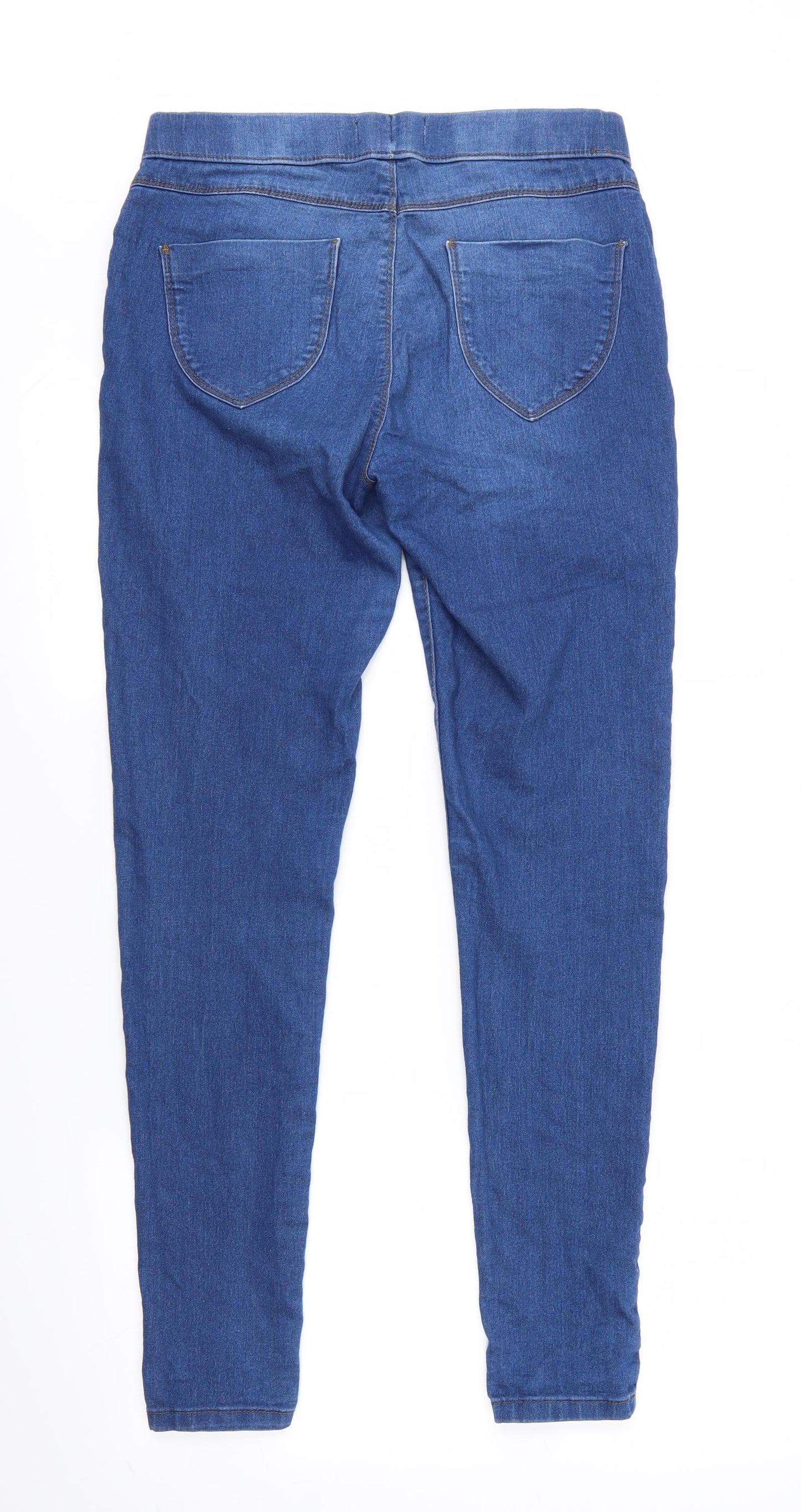 Eden Womens Blue   Jegging Leggings Size 10 L32 in