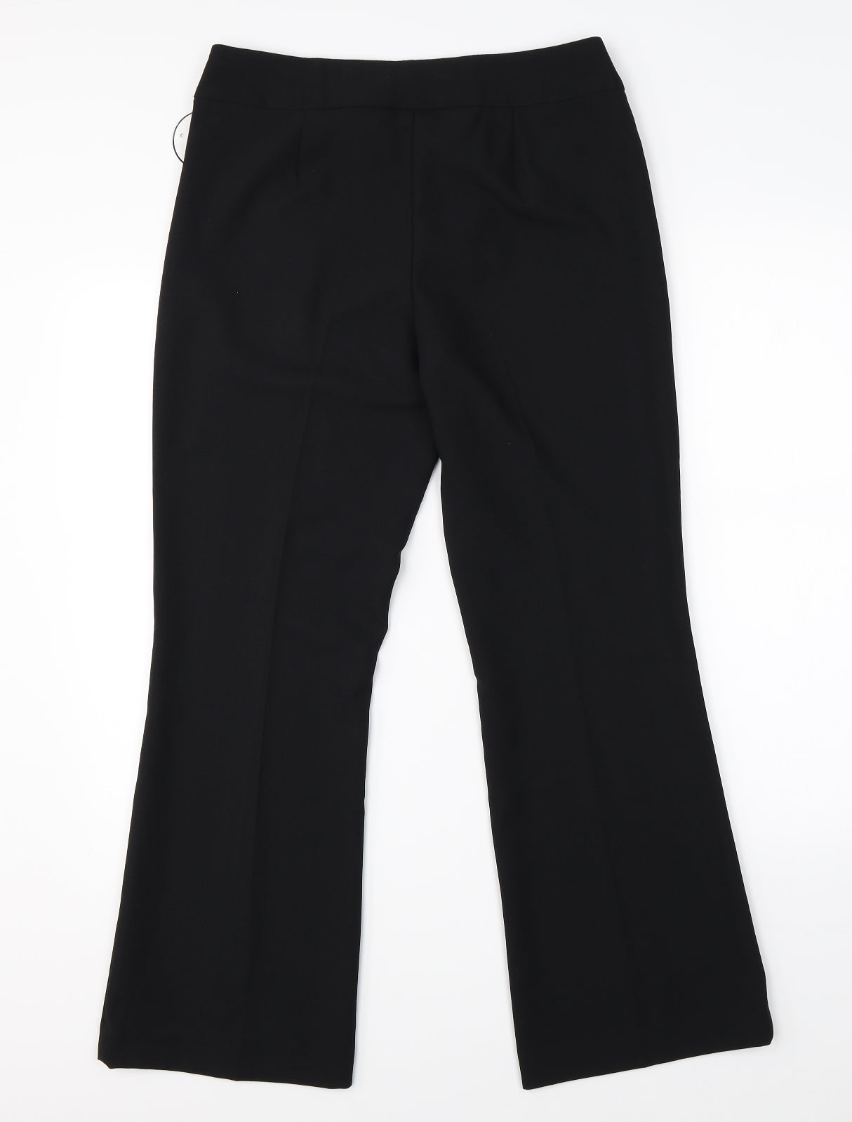 George Womens Black   Dress Pants Trousers Size 10 L28 in - bootcut