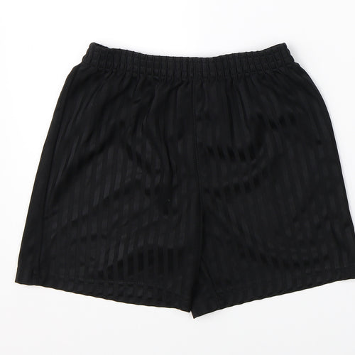 George Boys Black   Utility Shorts Size 10-11 Years