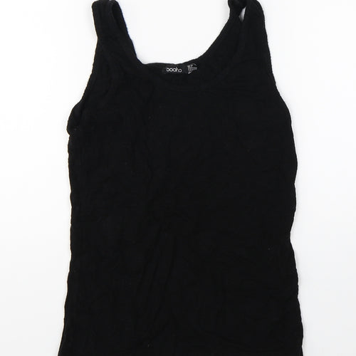 Boohoo Womens Black   Basic Tank Size 10