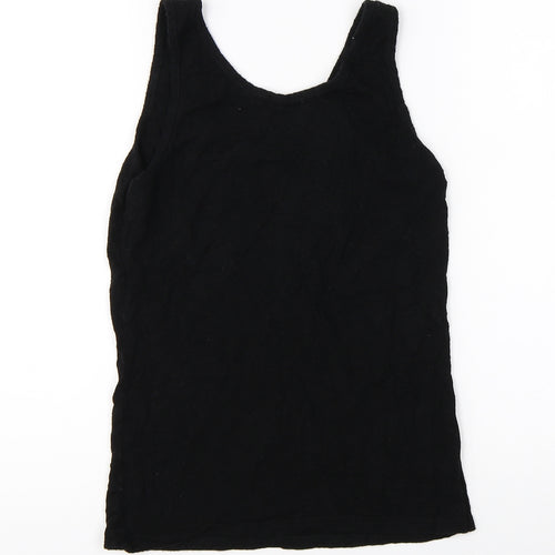 Boohoo Womens Black   Basic Tank Size 10