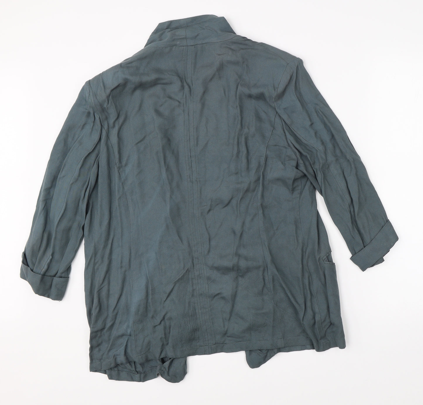 Internacionale Womens Green   Cardigan Jumper Size 16