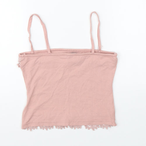 Select Womens Pink   Basic Blouse Size 8
