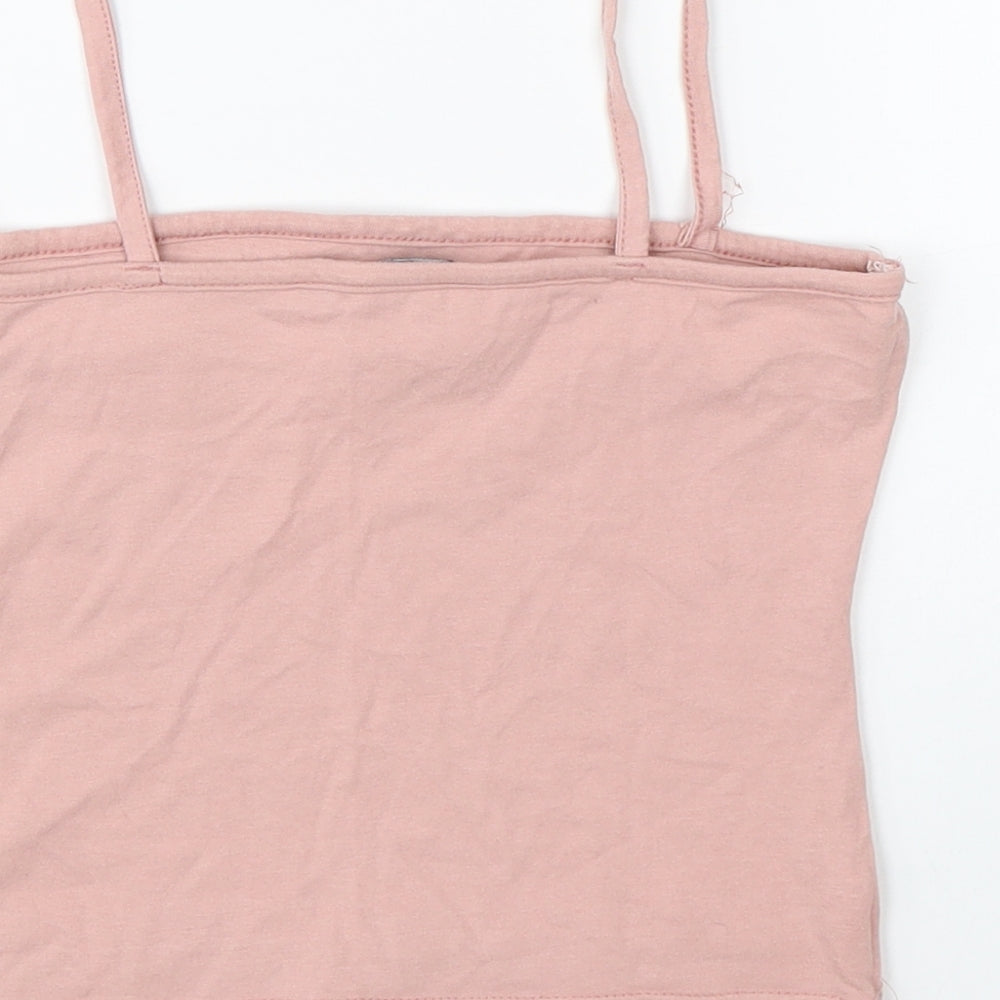 Select Womens Pink   Basic Blouse Size 8