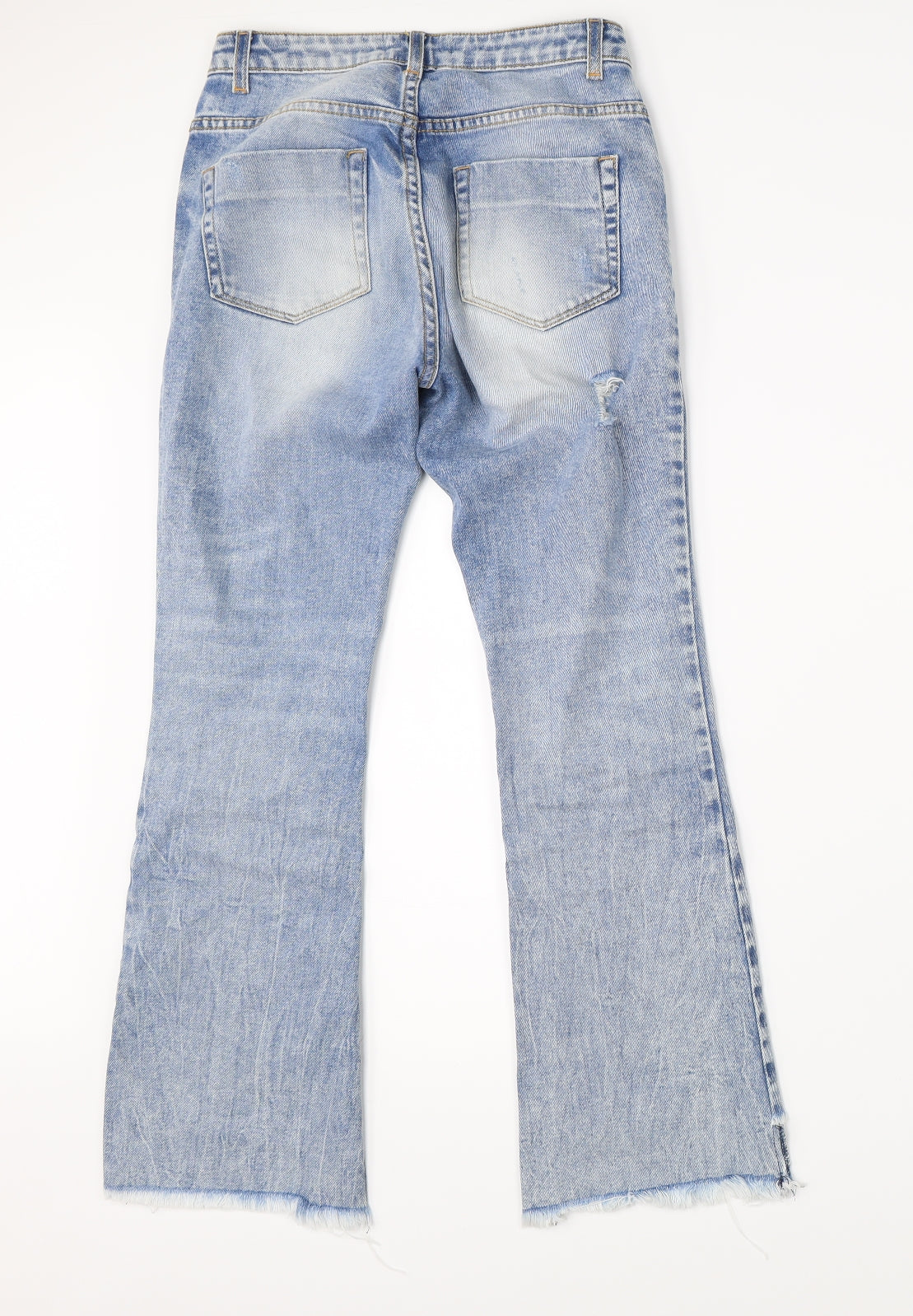 United Colours of Benetton Womens Blue  Denim Bootcut Jeans Size 26 in L26 in