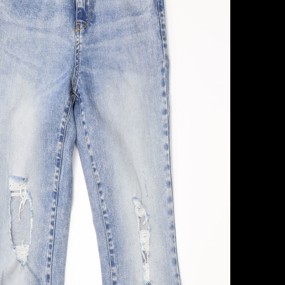 United Colours of Benetton Womens Blue  Denim Bootcut Jeans Size 26 in L26 in