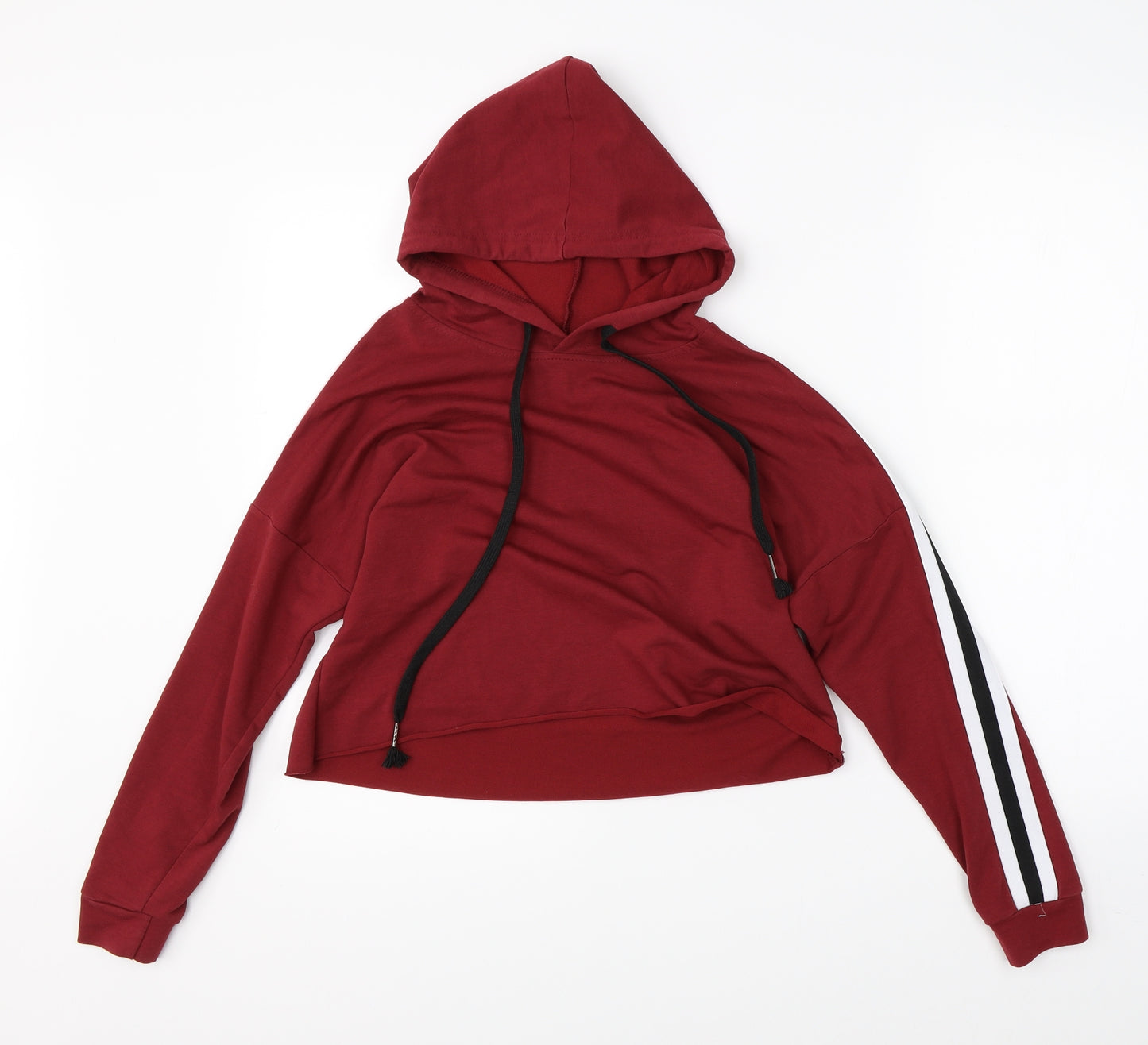 Preworn Womens Red   Shrug Hoodie Size S  - cropped