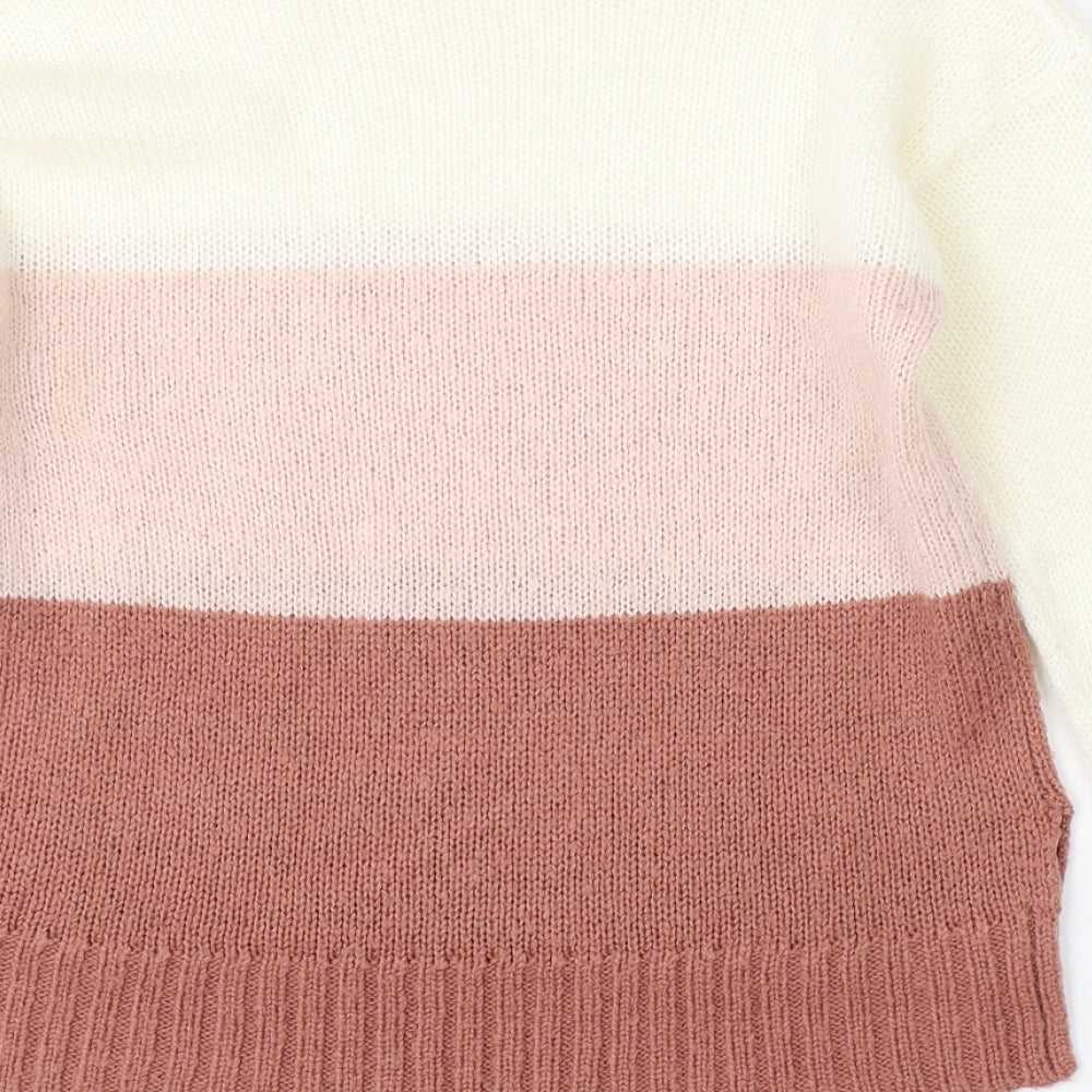915 Generation Girls White   Pullover Jumper Size 13-14 Years