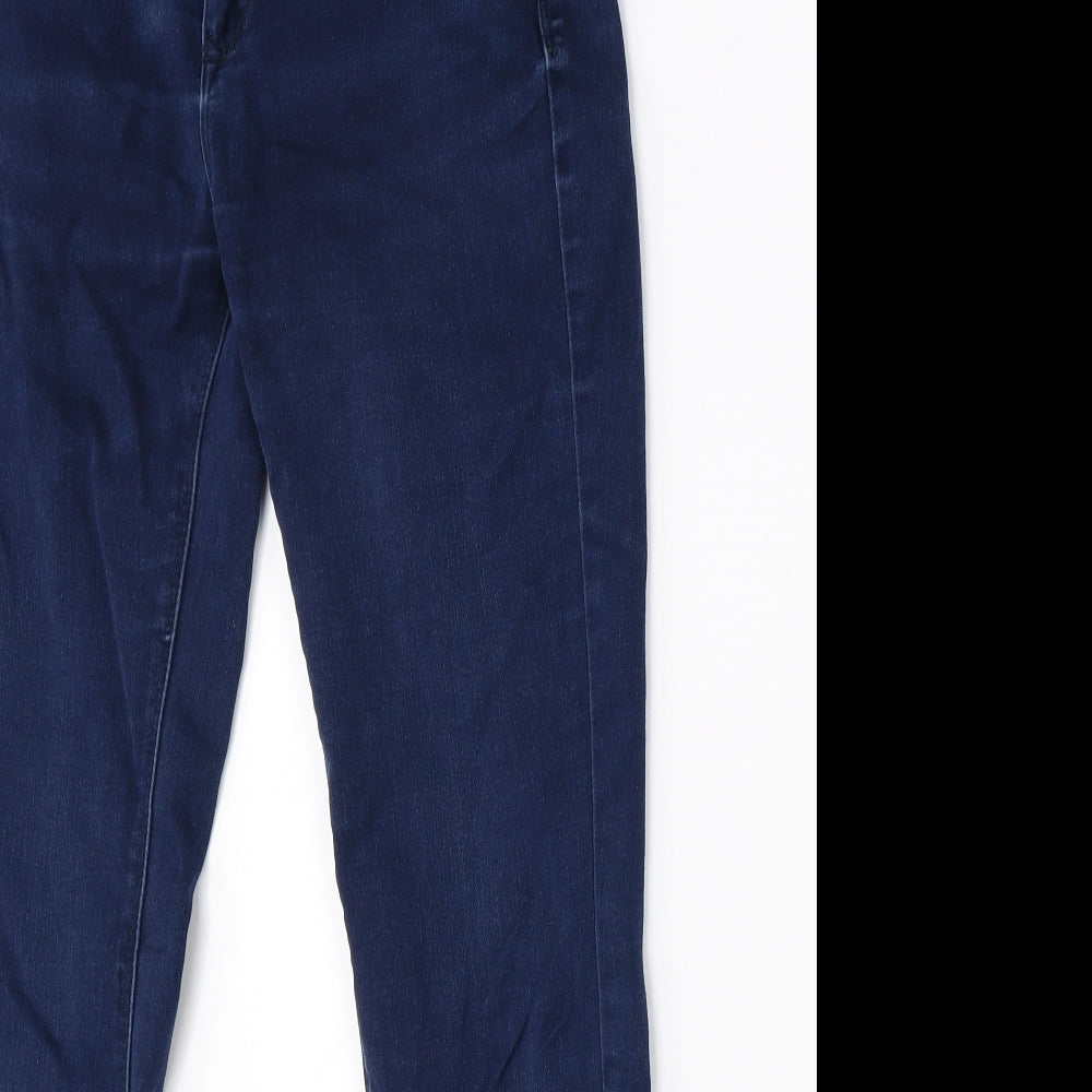 Preworn Womens Beige   Straight Jeans Size 10 L27 in