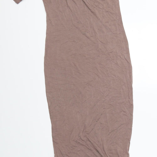Missguided Womens Pink   Pencil Dress  Size 10