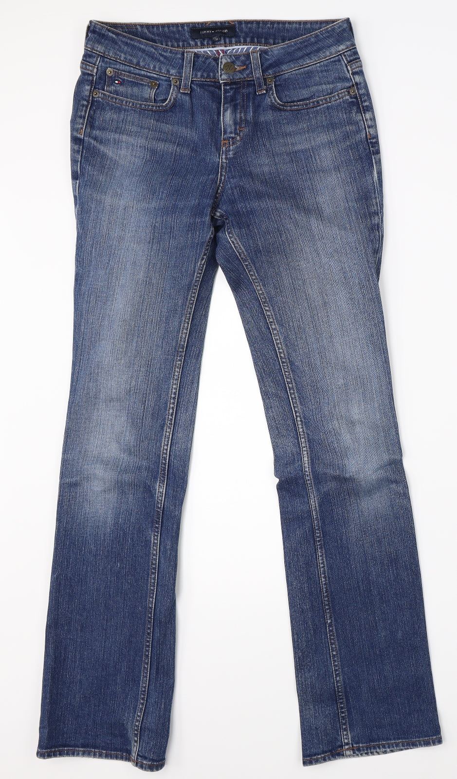 Tommy Hilfiger Mens Blue  Denim Straight Jeans Size 27 L32 in
