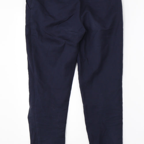 Warehouse Womens Blue   Chino Trousers Size 6 L24 in
