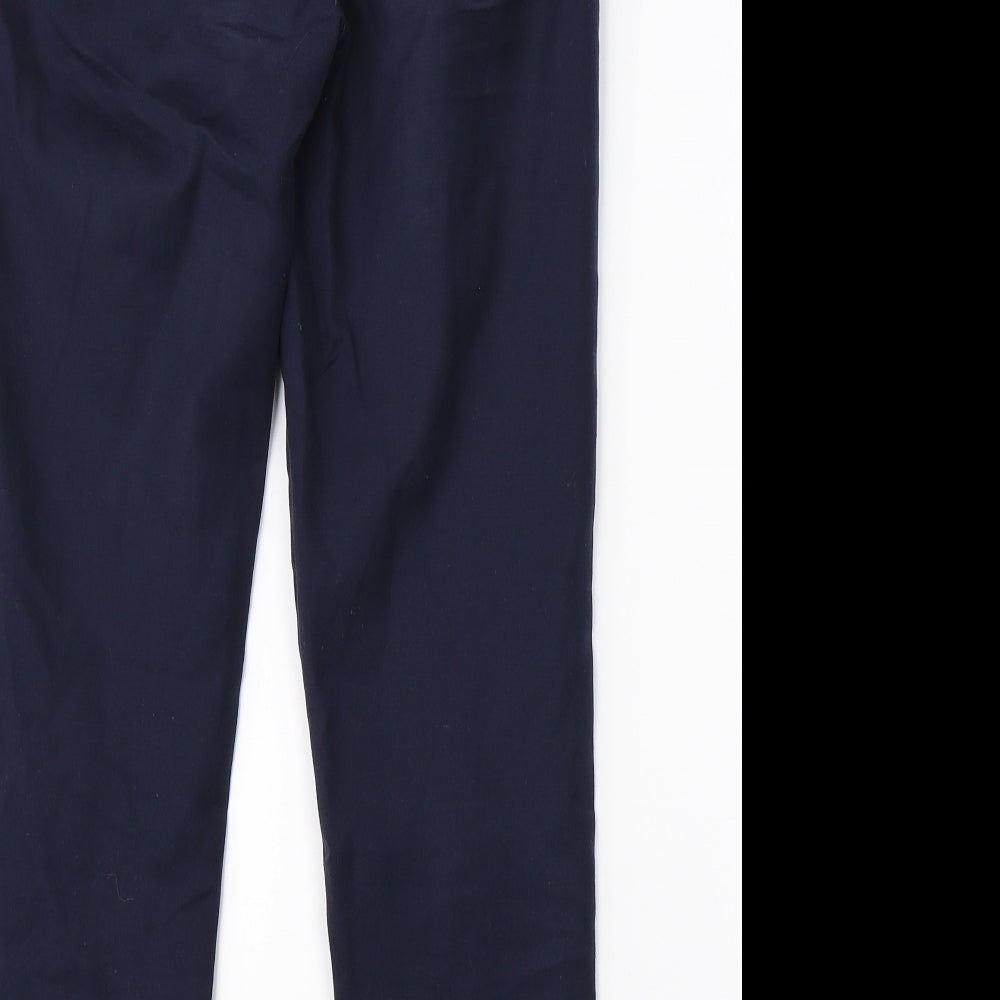 Warehouse Womens Blue   Chino Trousers Size 6 L24 in