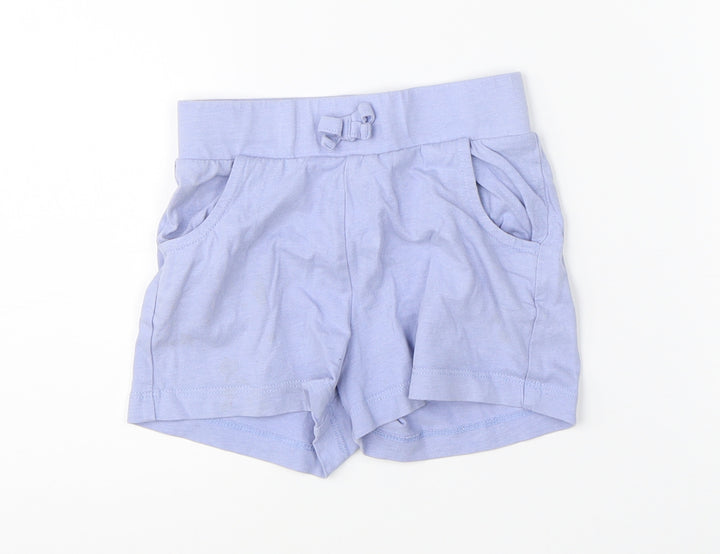 George Girls Blue Sleep Shorts Size 2-3 Years
