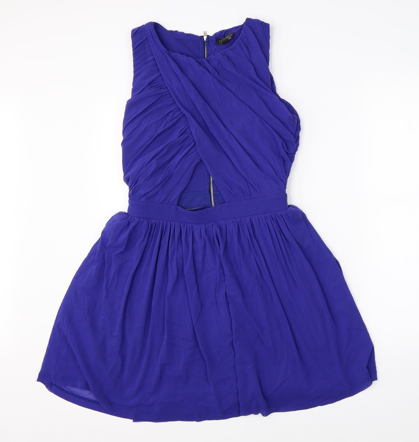 Topshop Womens Blue   Shift  Size 12