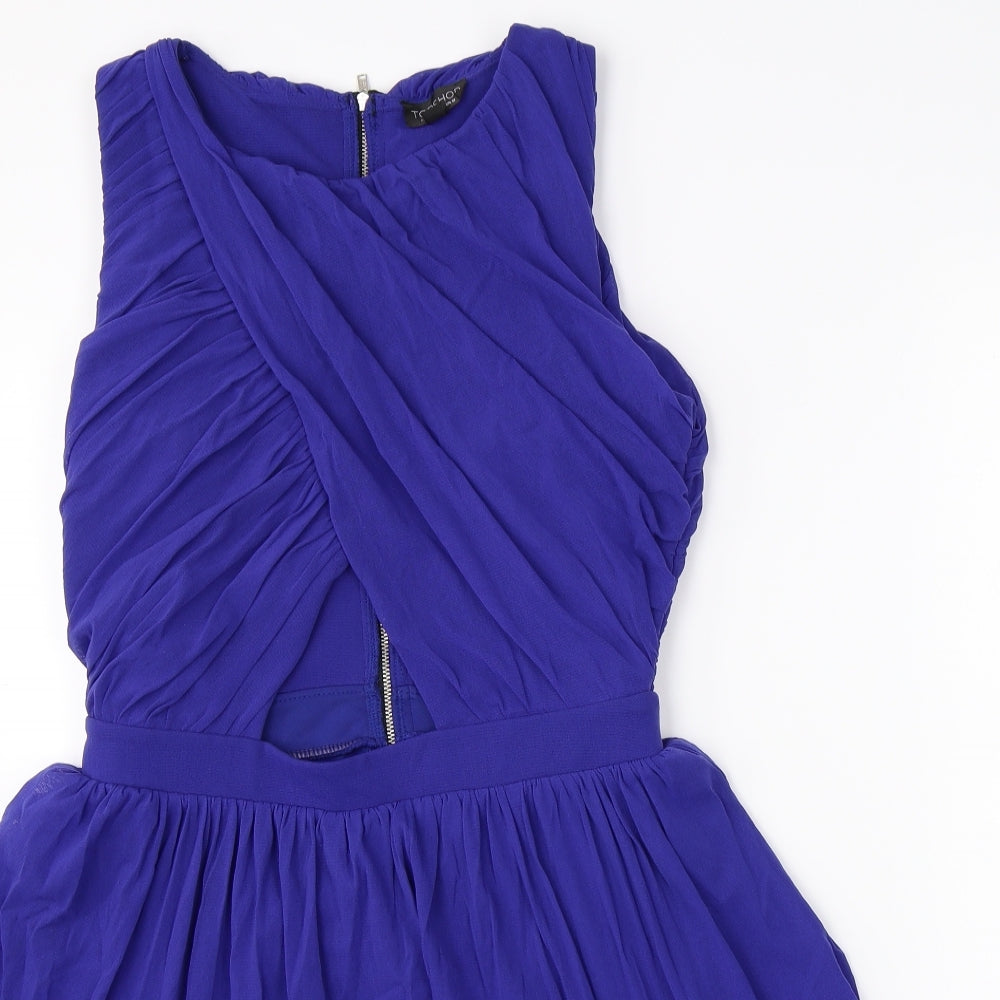 Topshop Womens Blue   Shift  Size 12