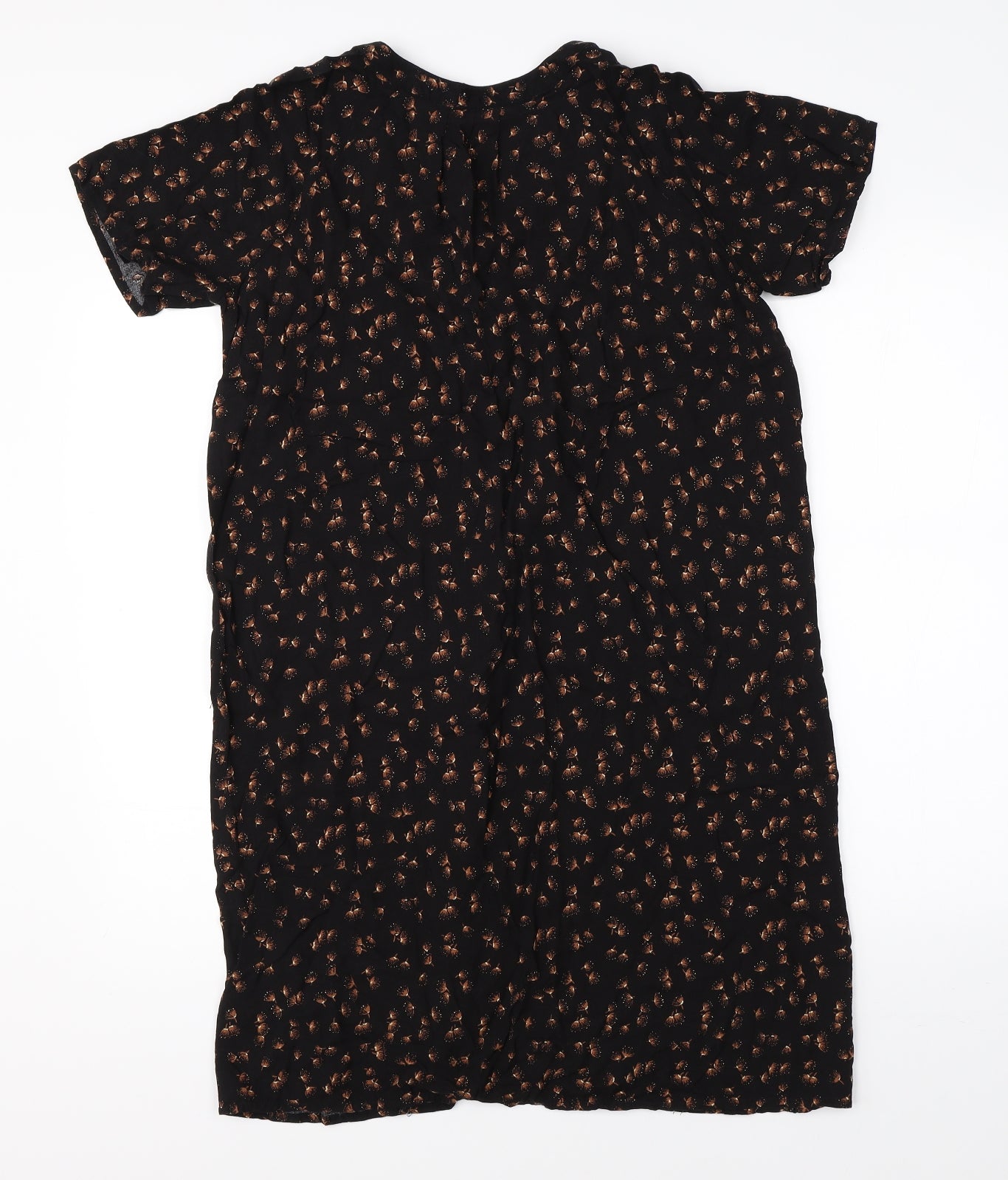 Debenhams Womens Black   T-Shirt Dress  Size 8
