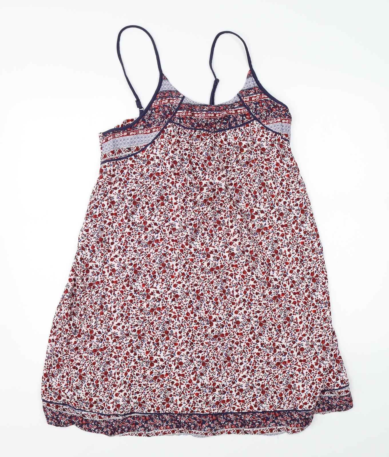 Marks & Spencer Womens Red Floral  Shift  Size 12