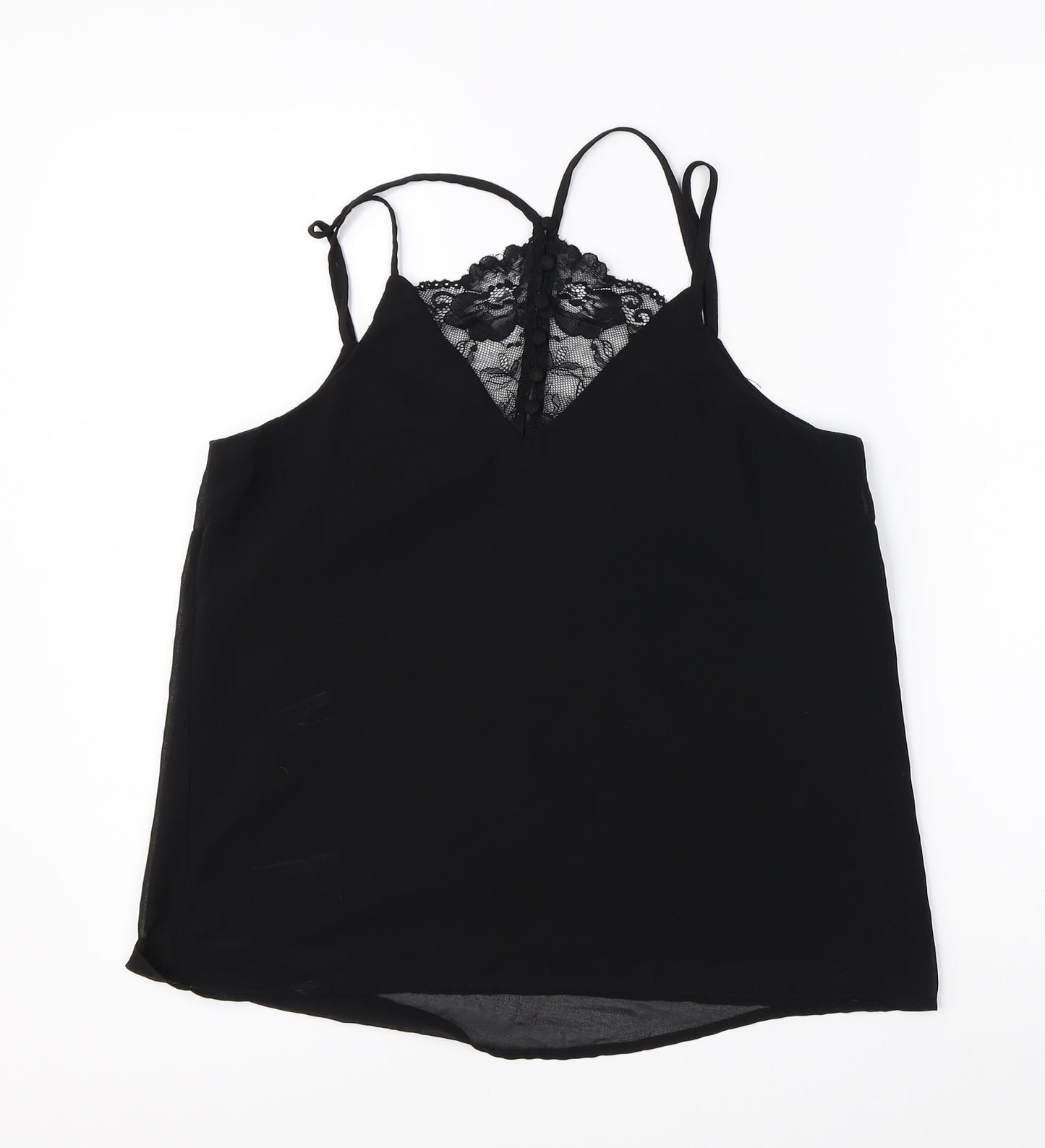New Look Womens Black   Basic Blouse Size 8