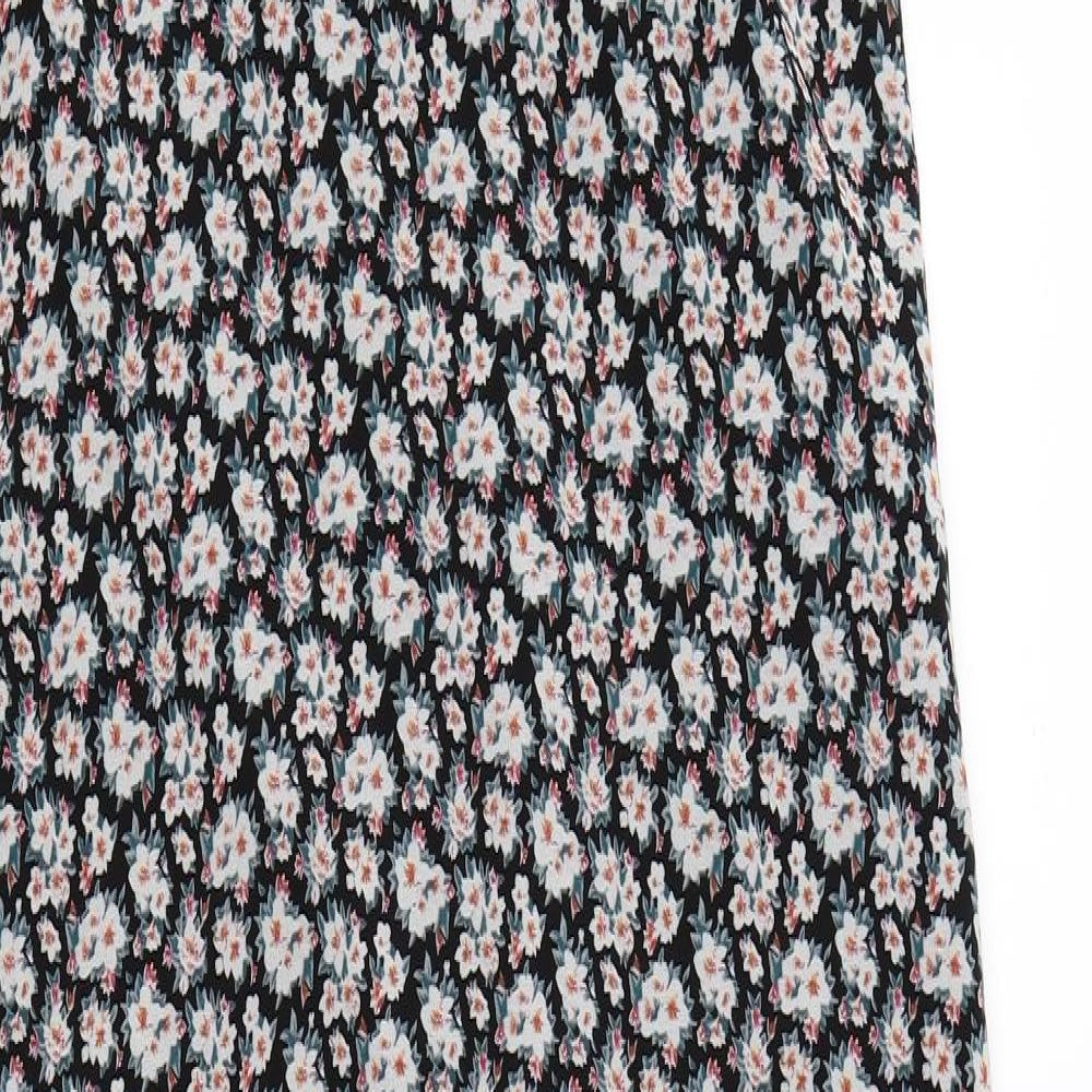 Boohoo Womens Beige Floral  Shift  Size 10