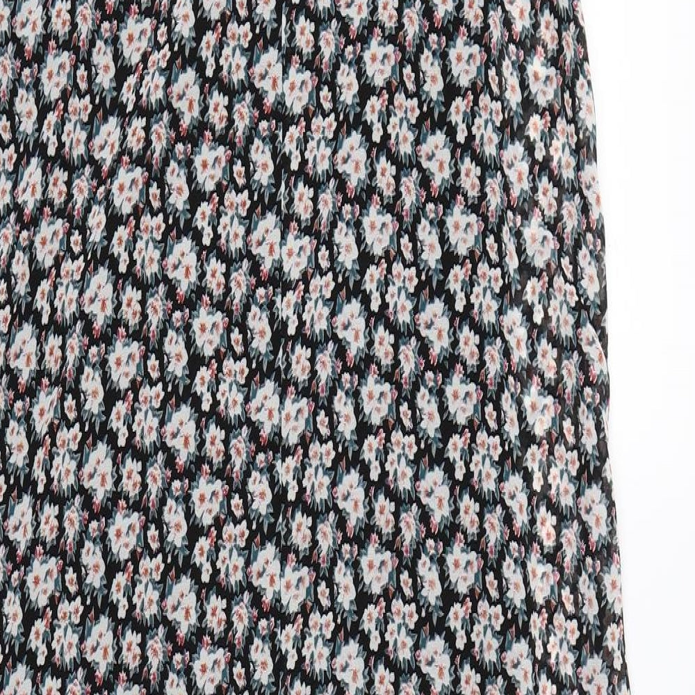 Boohoo Womens Beige Floral  Shift  Size 10