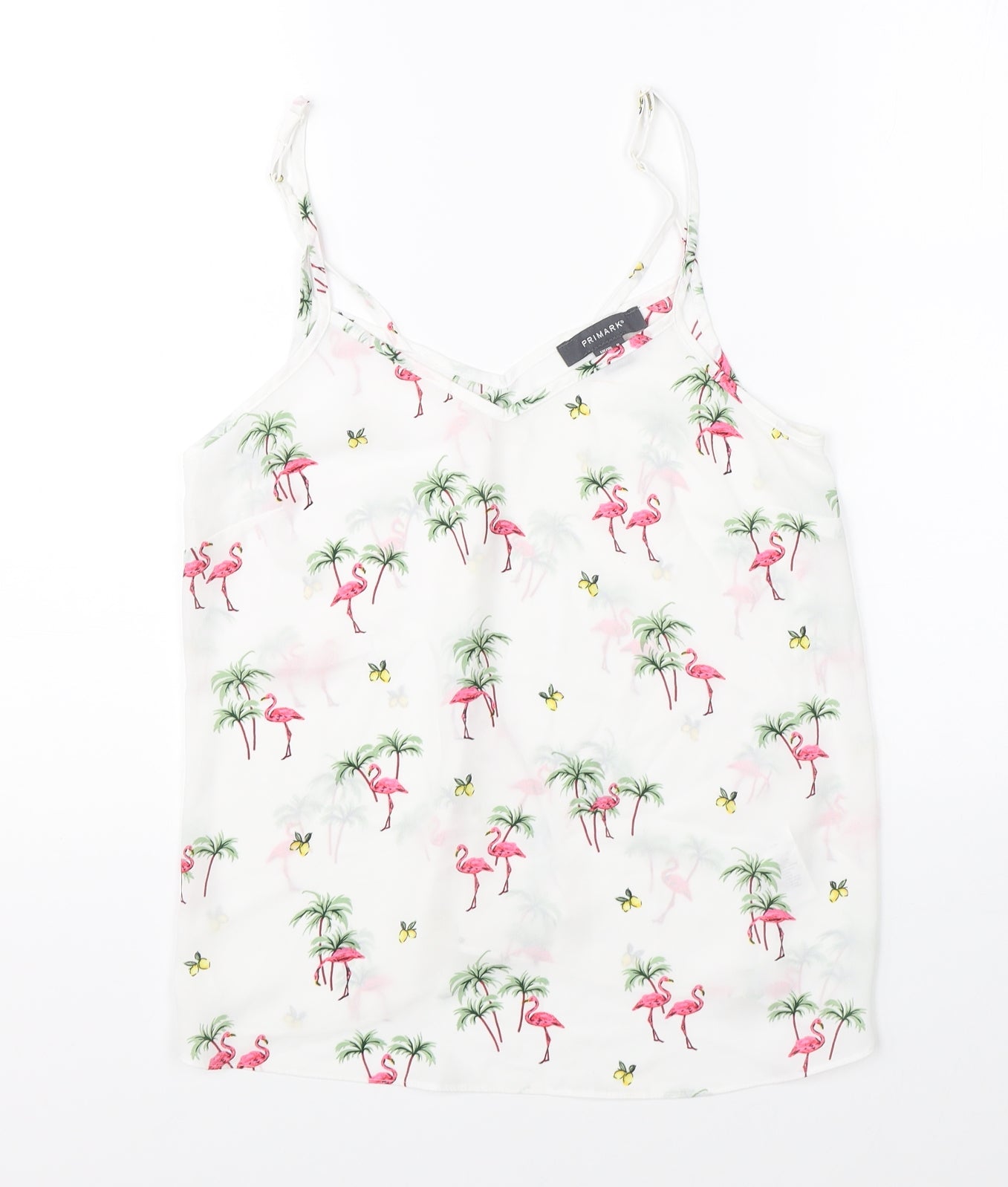 Primark Womens White   Basic Blouse Size 8