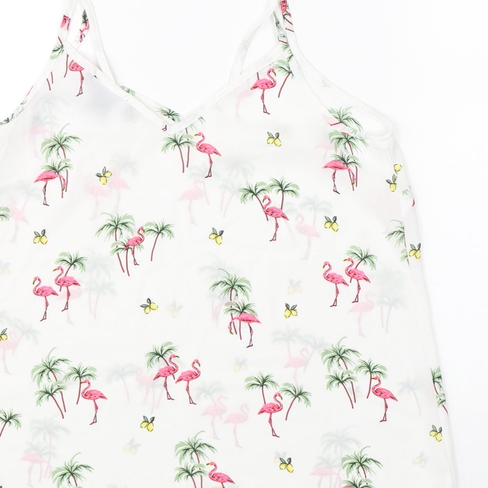 Primark Womens White   Basic Blouse Size 8