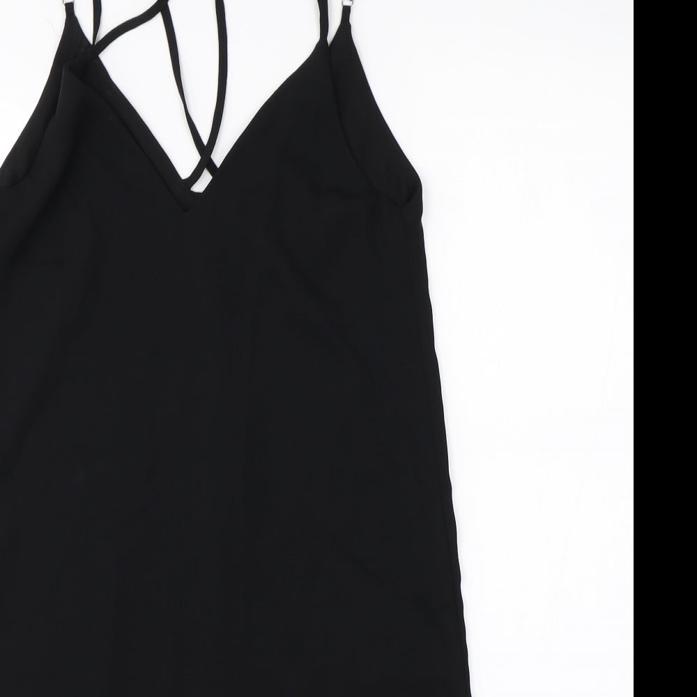 Topshop Womens Black   A-Line  Size 6