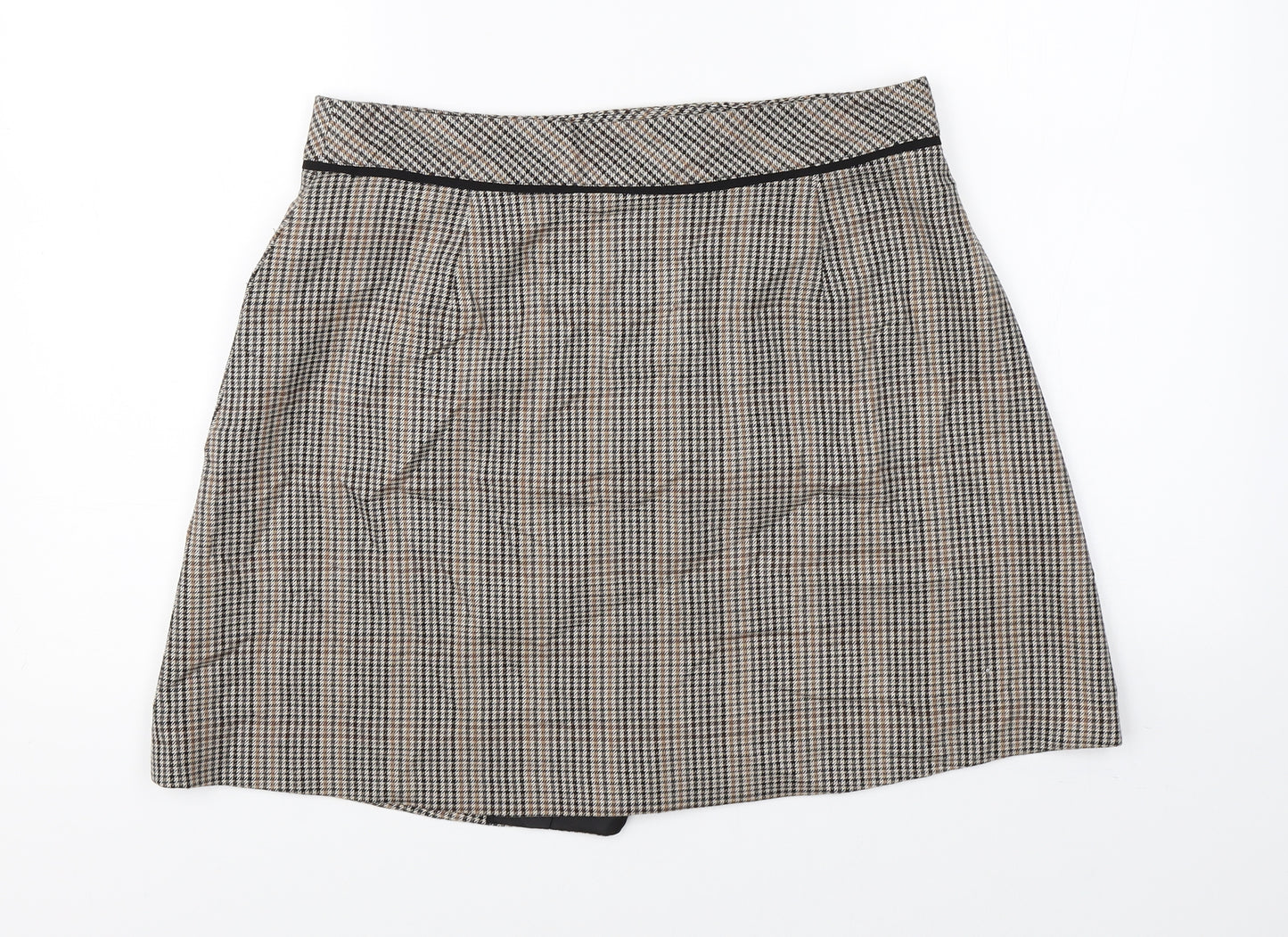 Zara Womens Brown   A-Line Skirt Size L