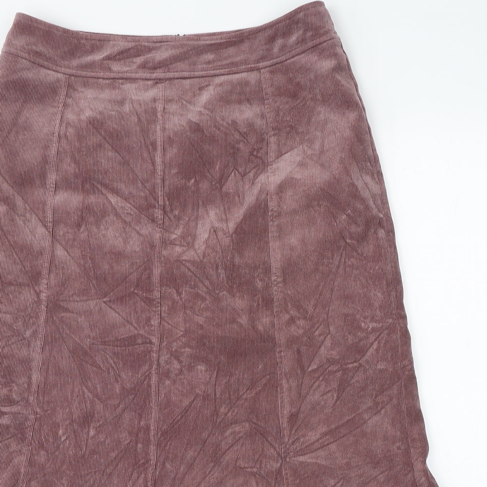 Finnkarelia Womens Pink  Corduroy A-Line Skirt Size 14