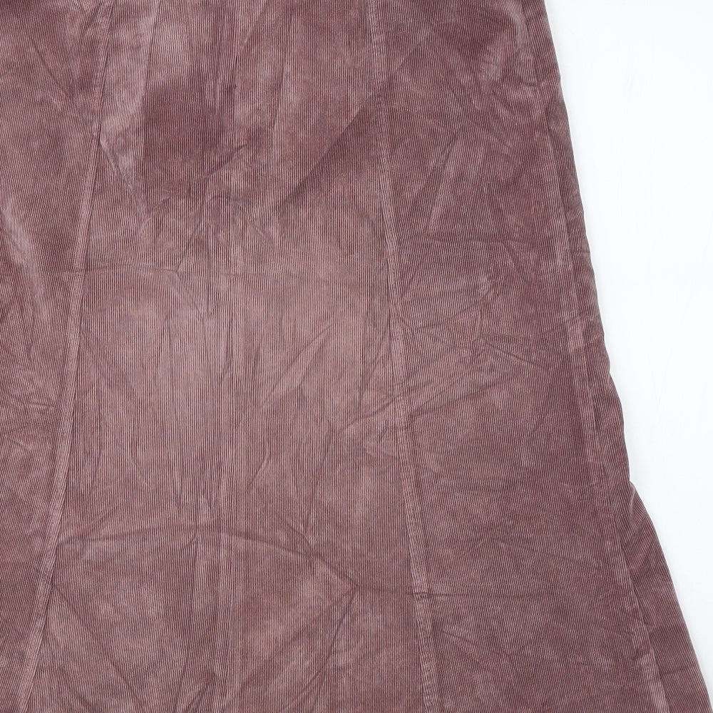Finnkarelia Womens Pink  Corduroy A-Line Skirt Size 14