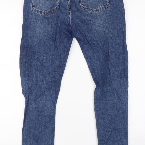 Very Womens Blue  Denim Skinny Jeans Size 10 L26 in