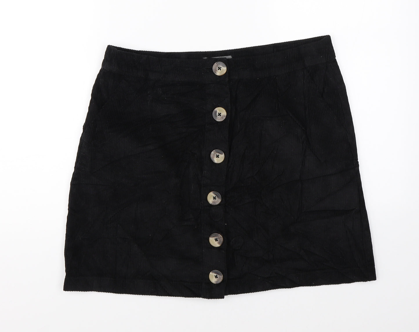 Papaya Womens Black   A-Line Skirt Size 14