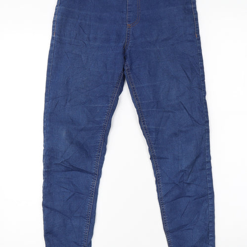 Marks & Spencer Womens Blue  Denim Jegging Jeans Size 8 L24 in