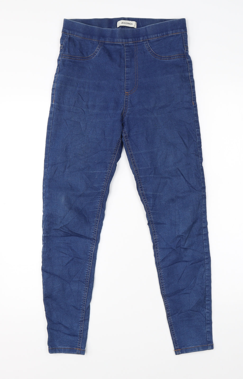 Marks & Spencer Womens Blue  Denim Jegging Jeans Size 8 L24 in