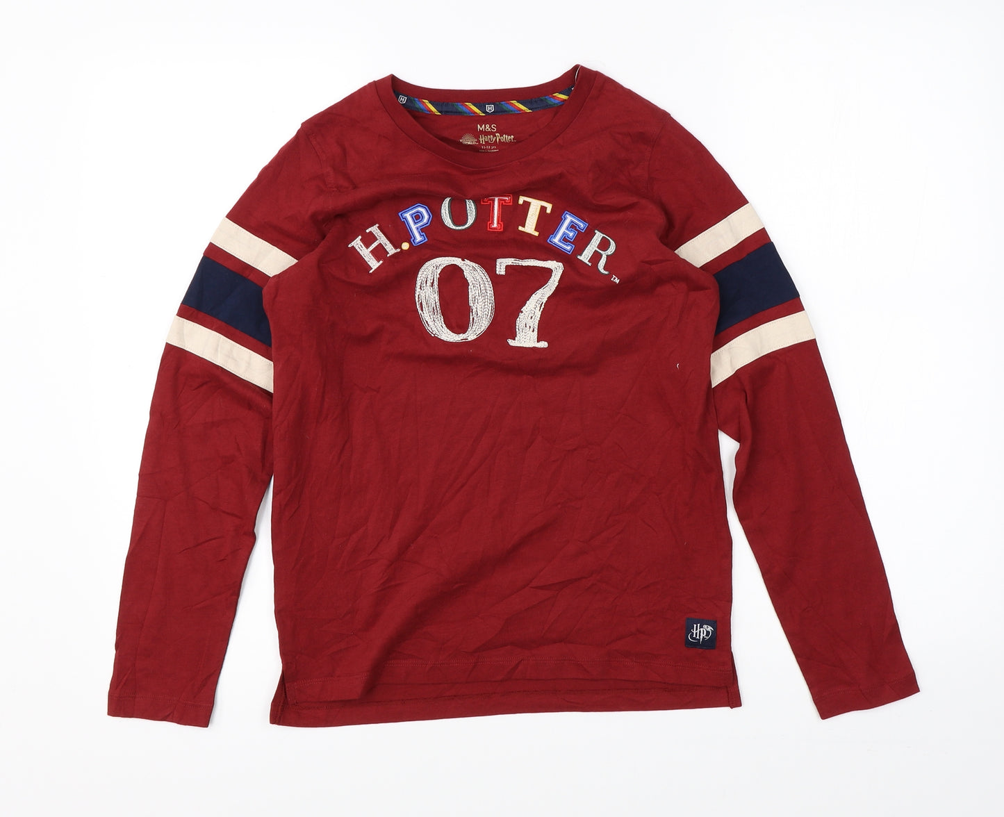 Marks & Spencer Boys Red    Pyjama Set Size 11-12 Years  - harry potter