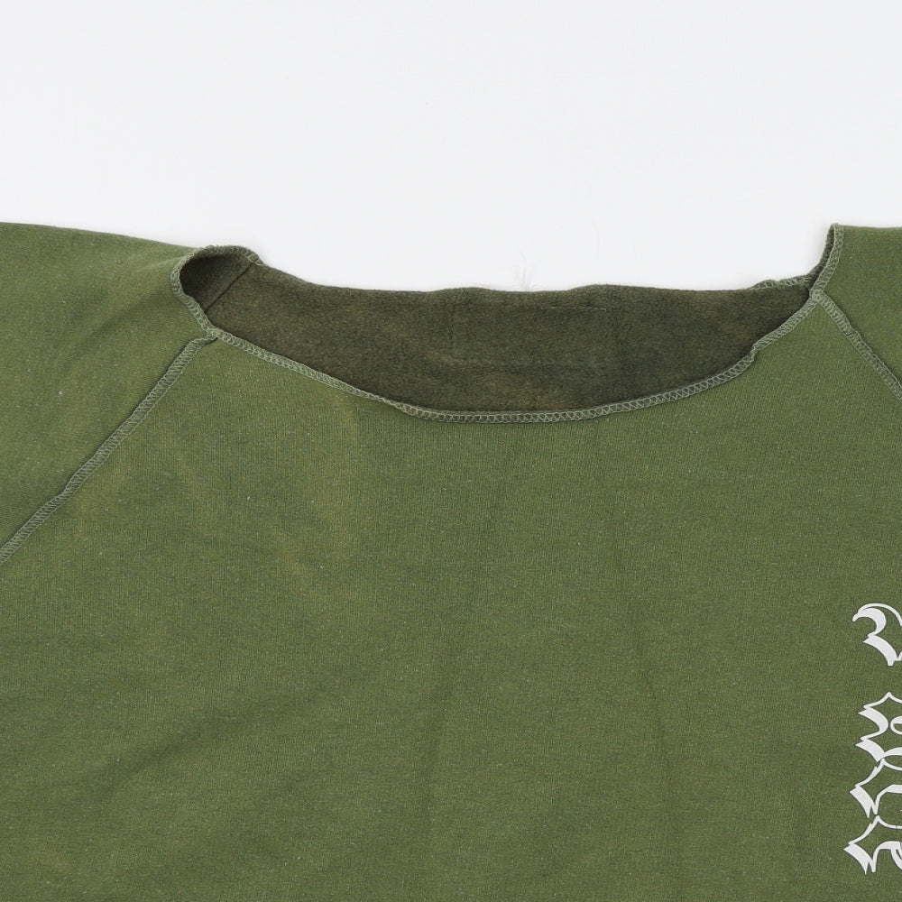 Muscle Clothing Womens Green   Basic T-Shirt Size 3XL