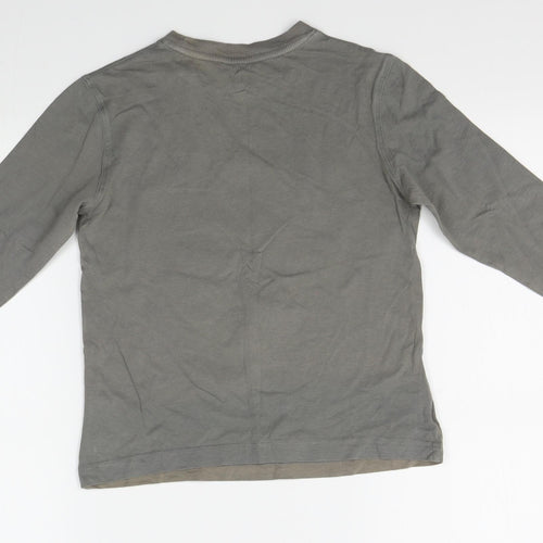 Joe Fresh Boys Grey   Basic T-Shirt Size 8 Years
