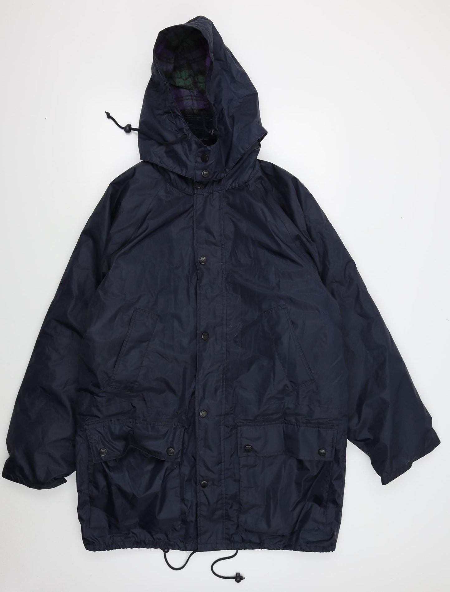 MM Mens Blue   Rain Coat Coat Size M