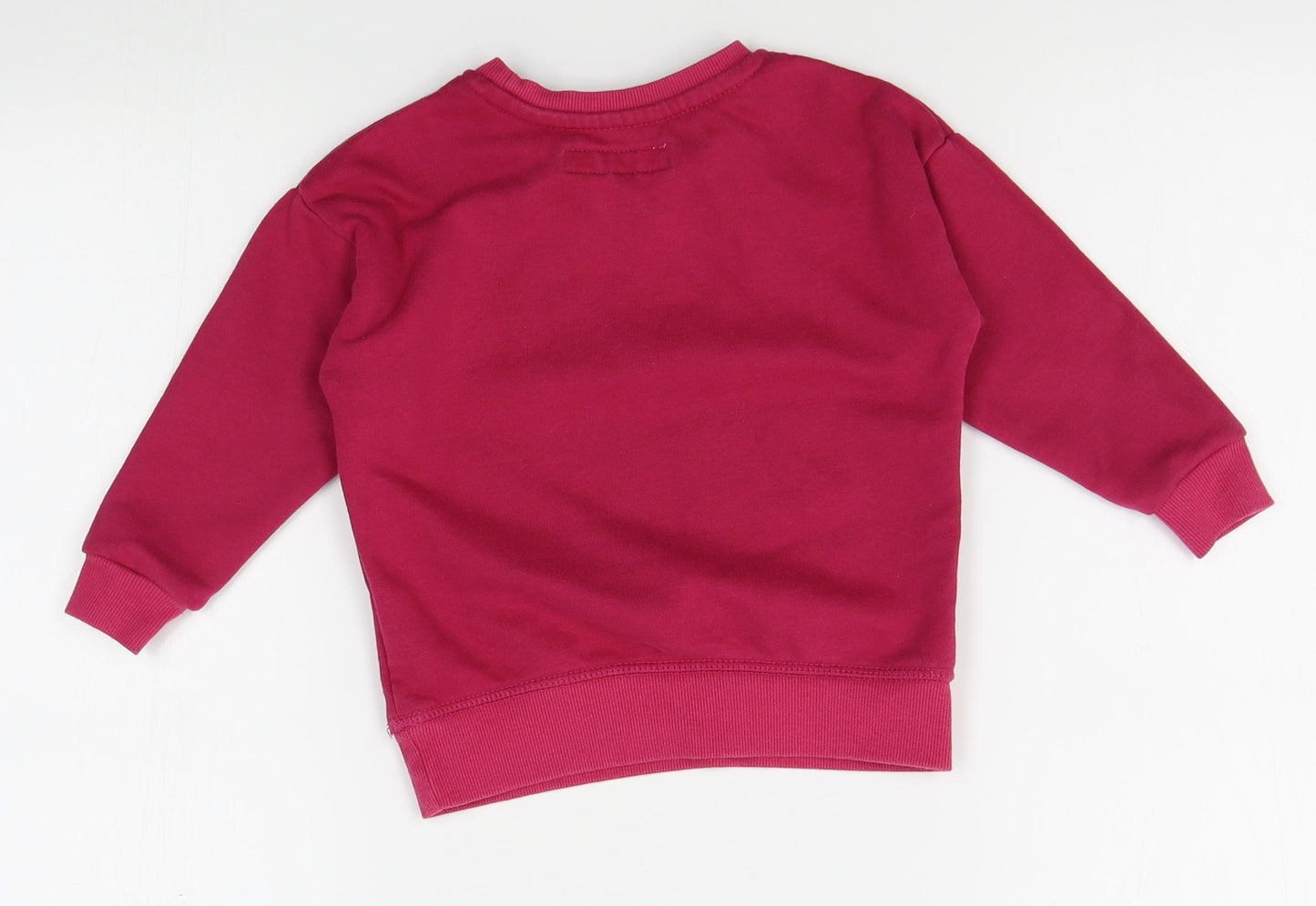 Primark Girls Pink   Pullover Jumper Size 2-3 Years