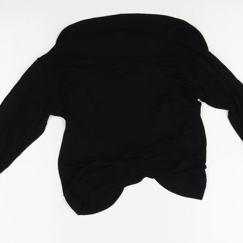 Preworn Womens Black   Cardigan Jumper Size L