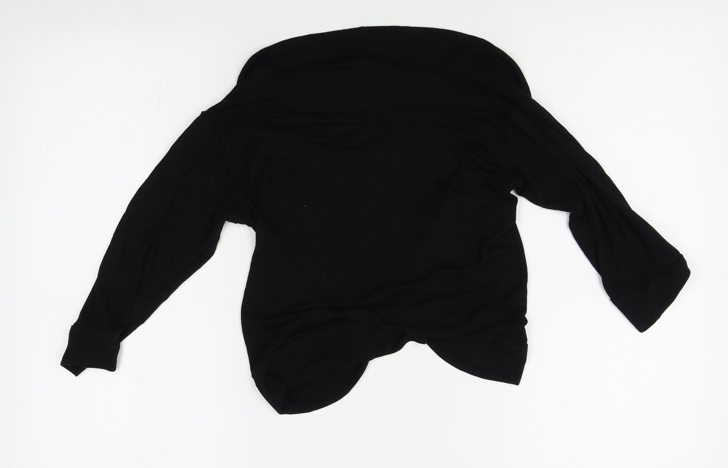 Preworn Womens Black   Cardigan Jumper Size L