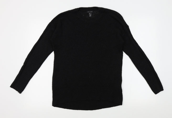 New Look Womens Black   Pullover Jumper Size S