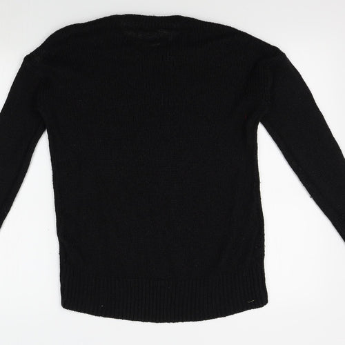 New Look Womens Black   Pullover Jumper Size S