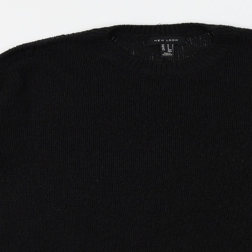 New Look Womens Black   Pullover Jumper Size S