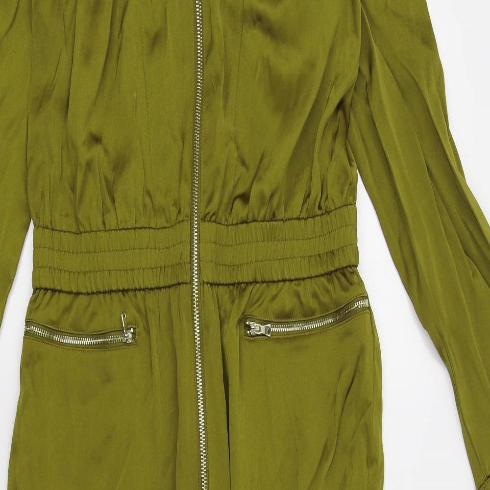 River Island Womens Green   Jumpsuit One-Piece Size 12 L29 in