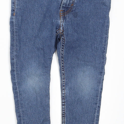 H&M Girls Blue  Denim Skinny Jeans Size 3 Years