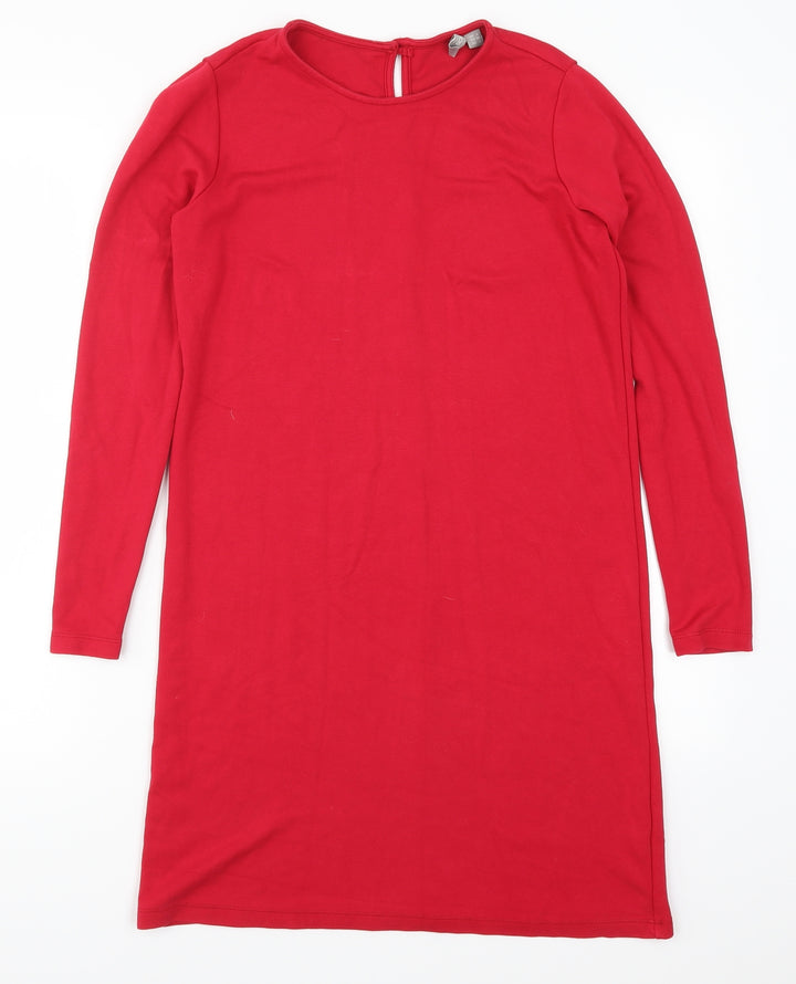 ASOS Womens Red   T-Shirt Dress  Size 8